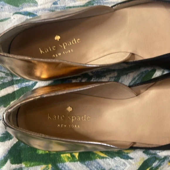 Kate Spade Black and Cream Flats - Picture 6 of 7